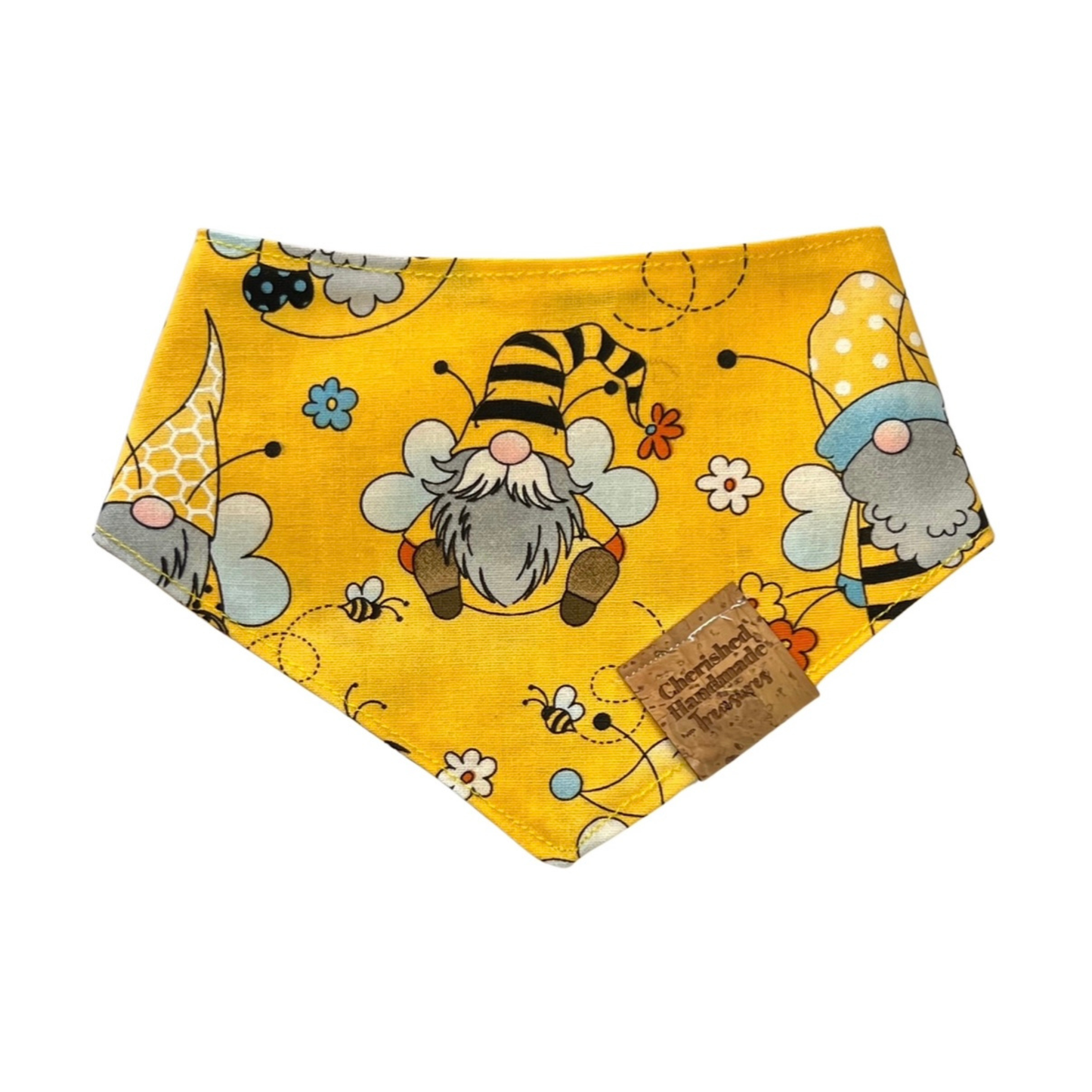 The Bee Gnomie Reversible Bandana
