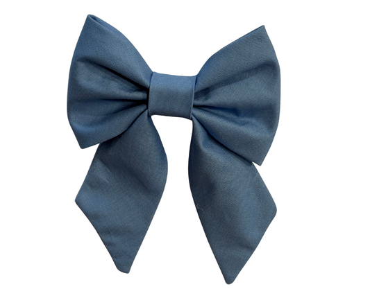 Blue Sailor Bow