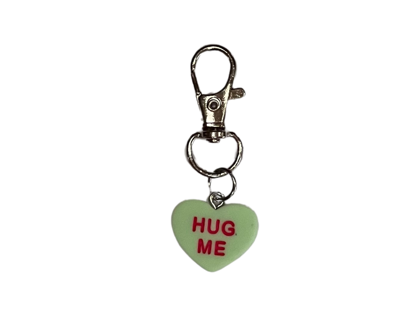 Conversation Heart Pet Collar Charm