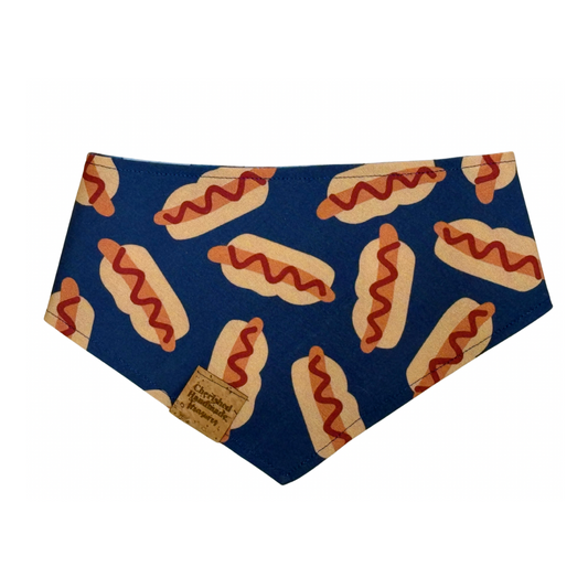 Hot Diggity Dog Reversible Bandana