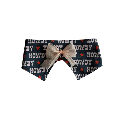 Cowgirl Chic Reversible Bandana
