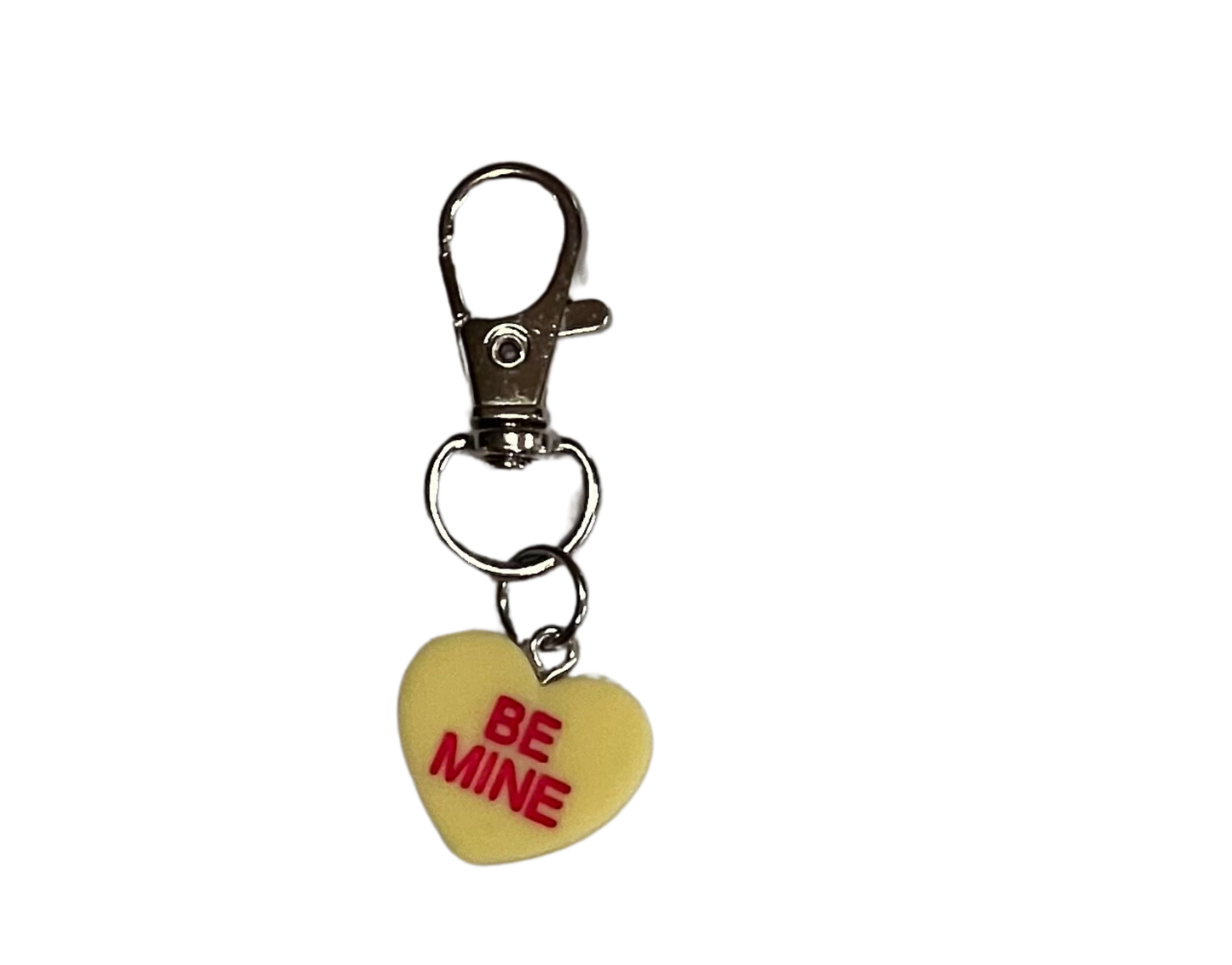 Conversation Heart Pet Collar Charm