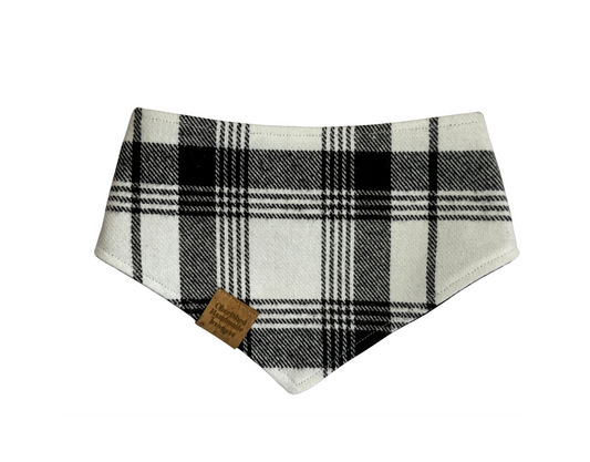 Ember and Ash Plaid Reversible Bandana