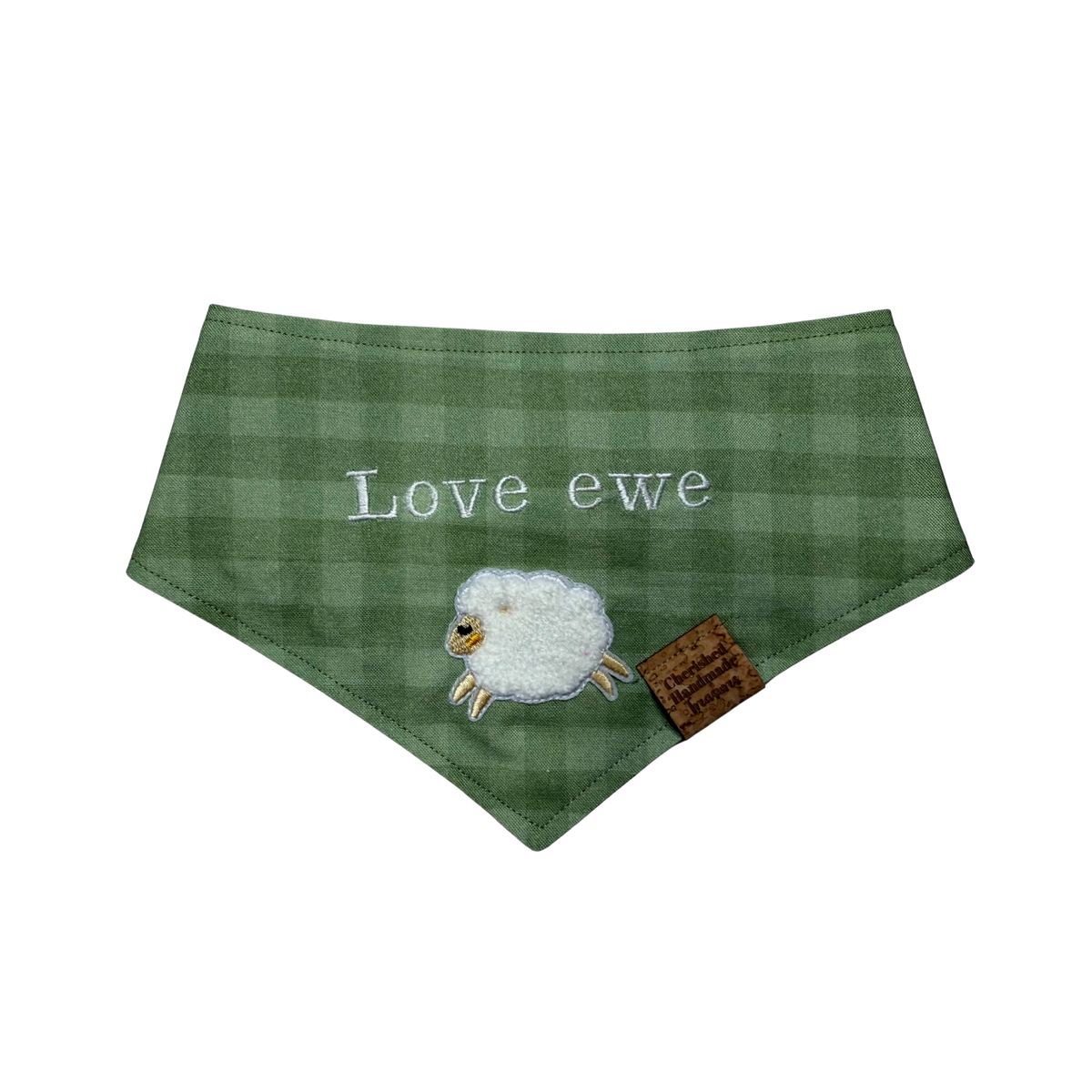 Piper's Love Ewe Reversible Bandana