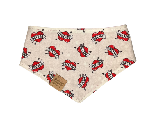 Mom Tattoo Reversible Bandana