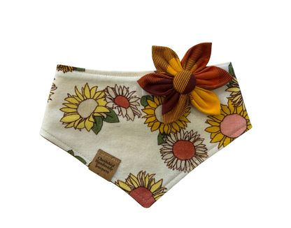 Autumn in Bloom Reversible Bandana