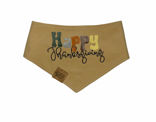 Turkey Day Cheers Reversible Bandana