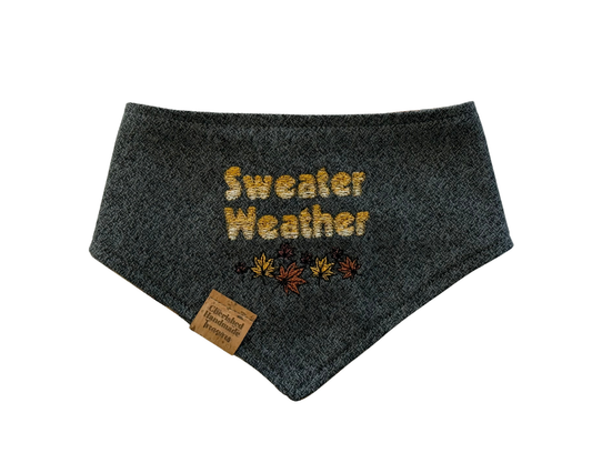 Sweater Weather Reversible Bandana