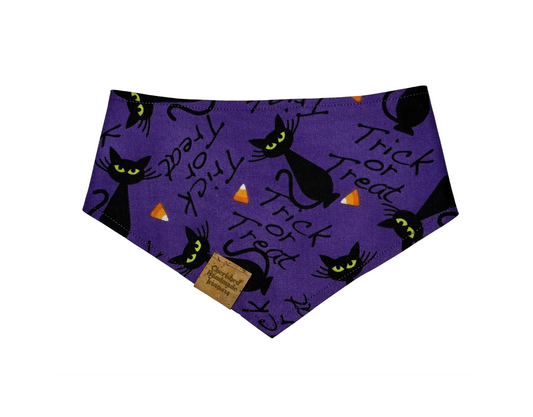 Trick or Treat Yo'Self Reversible Bandana