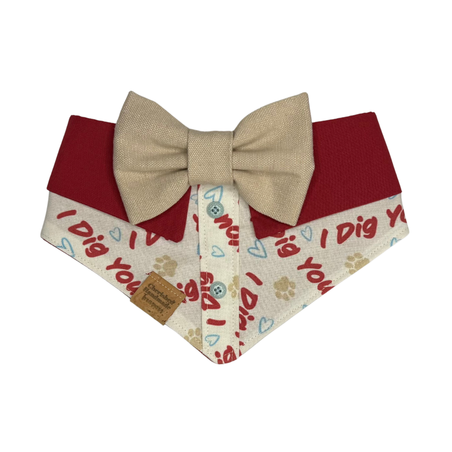 I Dig You Reversible Bandana