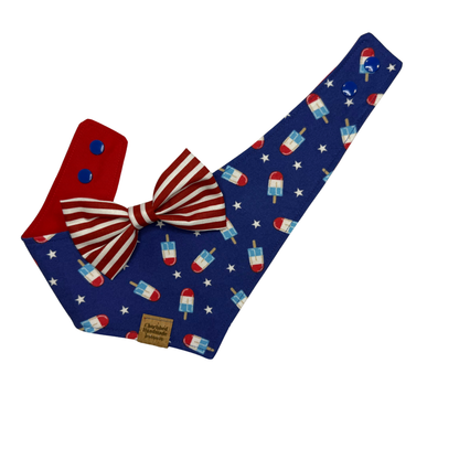 Popsicle Patriot Reversible Bandana
