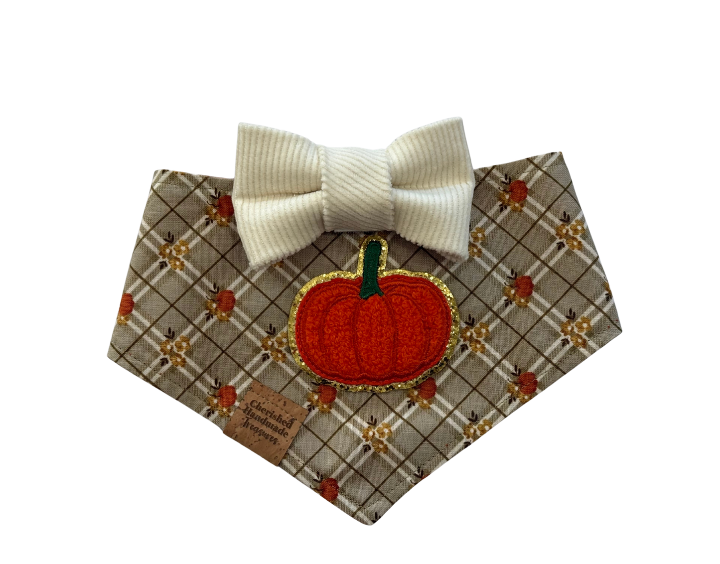 Pumpkin Pickin' Reversible Bandana