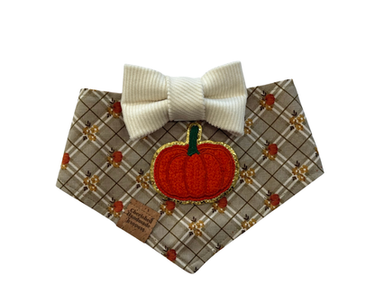 Pumpkin Pickin' Reversible Bandana