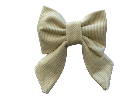 Ivory Autumn Sailor Bow