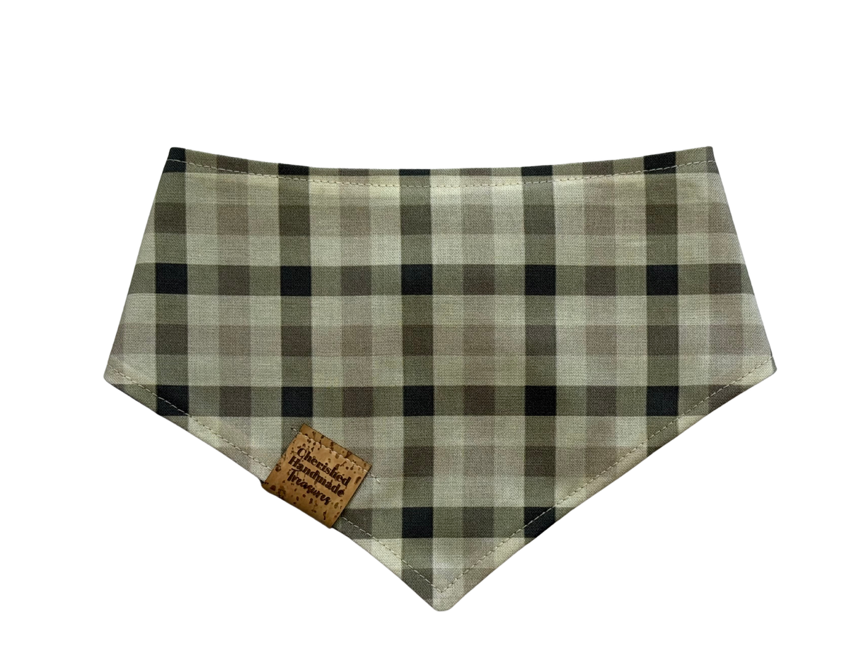 Spellbound Plaid Reversible Bandana