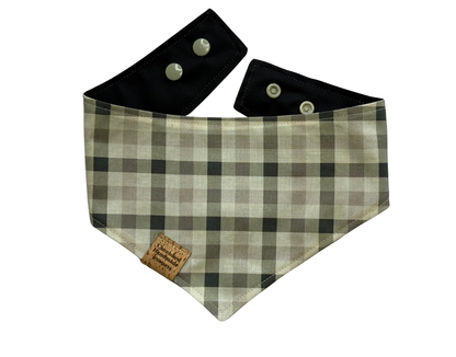 Spellbound Plaid Reversible Bandana