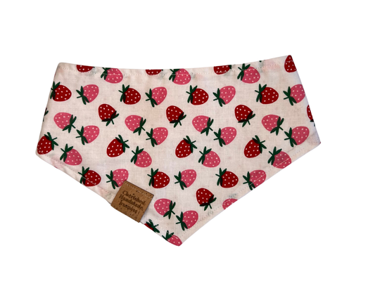 Strawberry Reversible Bandana