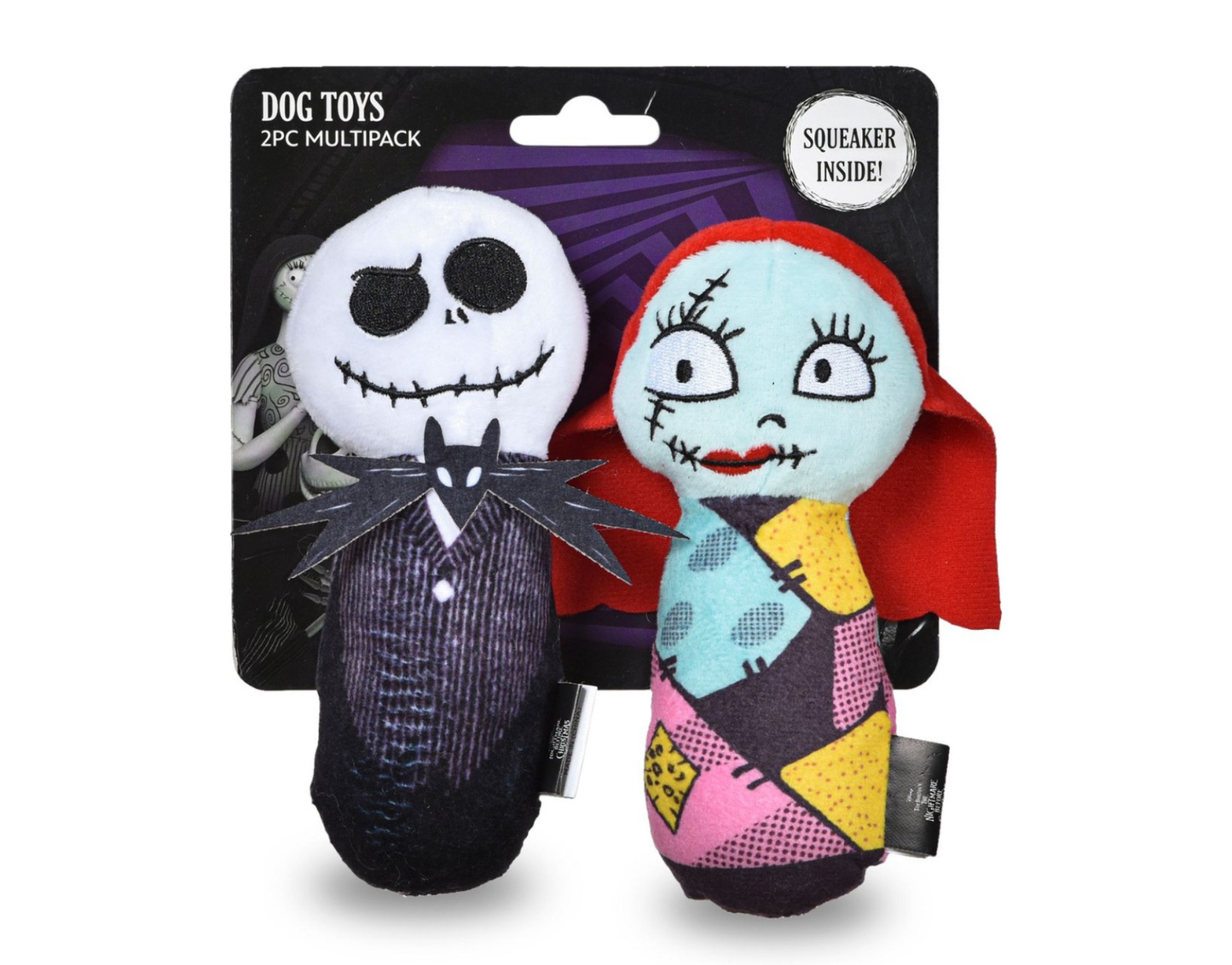 Jack & Sally™ Spooky Sweetheart Plush Toy Set