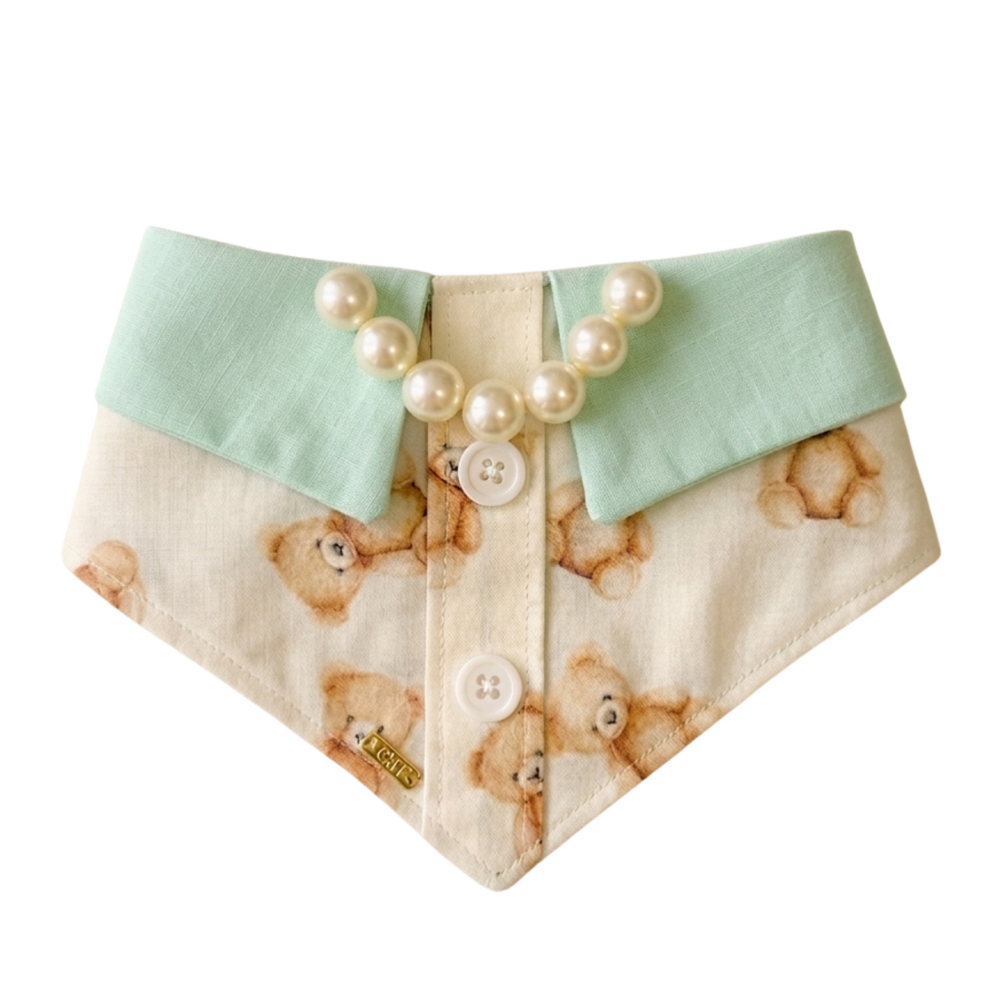 Teddy’s Sunday Sweetheart Reversible Bandana