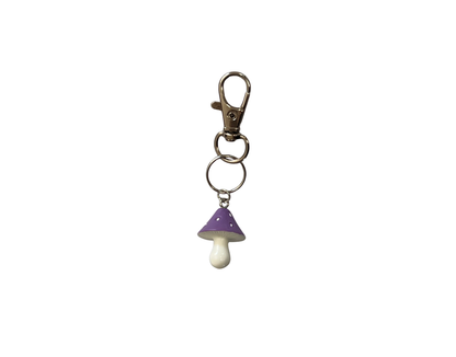 Woodland Mushroom Collar Charm