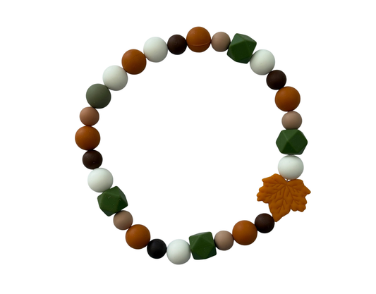 Pumpkin Patch Playdate Beaded Pet Collar
