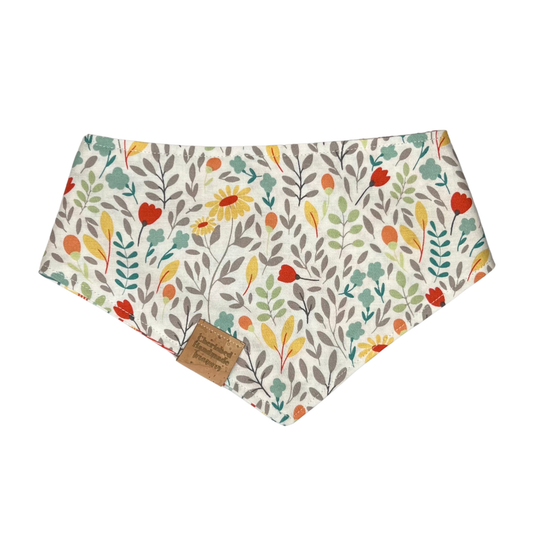 Garden Plaid Reversible Bandana