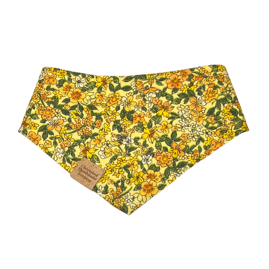 Sunshine Blossom Reversible Bandana
