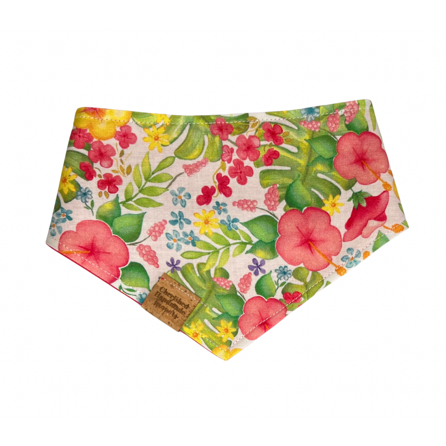 Island Blooms Reversible Bandana