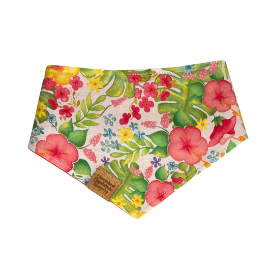 Island Blooms Reversible Bandana
