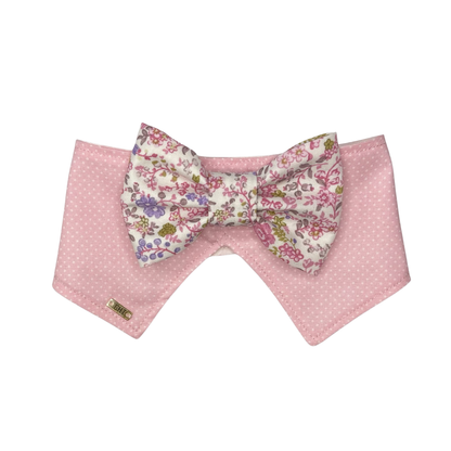 Petal Party Collar & Bow Reversible Bandana