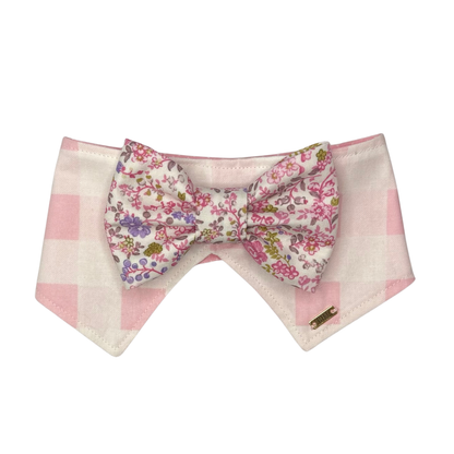 Petal Party Collar & Bow Reversible Bandana