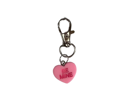 Conversation Heart Pet Collar Charm