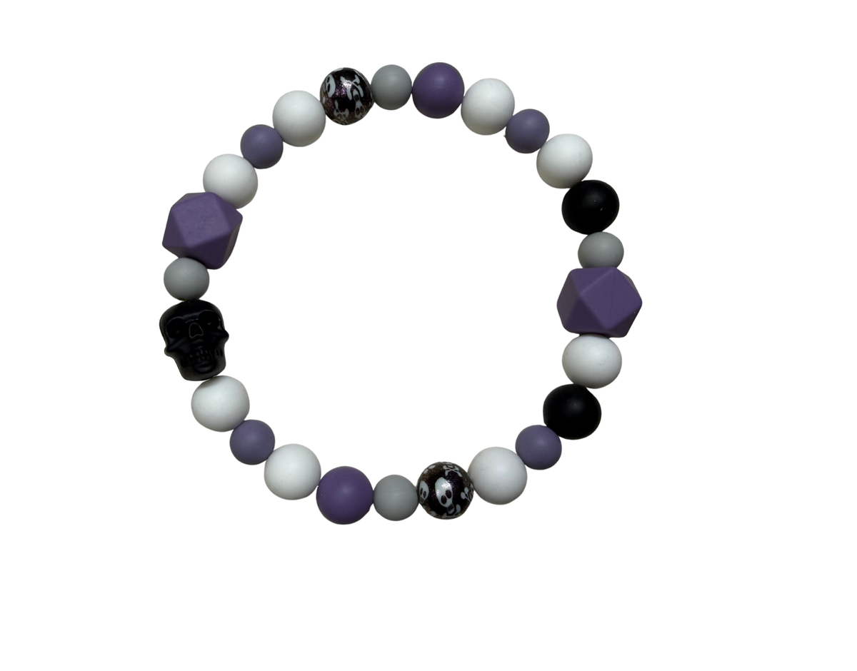 Haunted Nights Beaded Collar