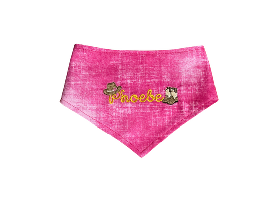 Phoebe's Rhinestones and Rodeos Reversible Bandana