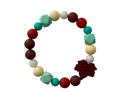 Harvest Glow Beaded Pet Collar