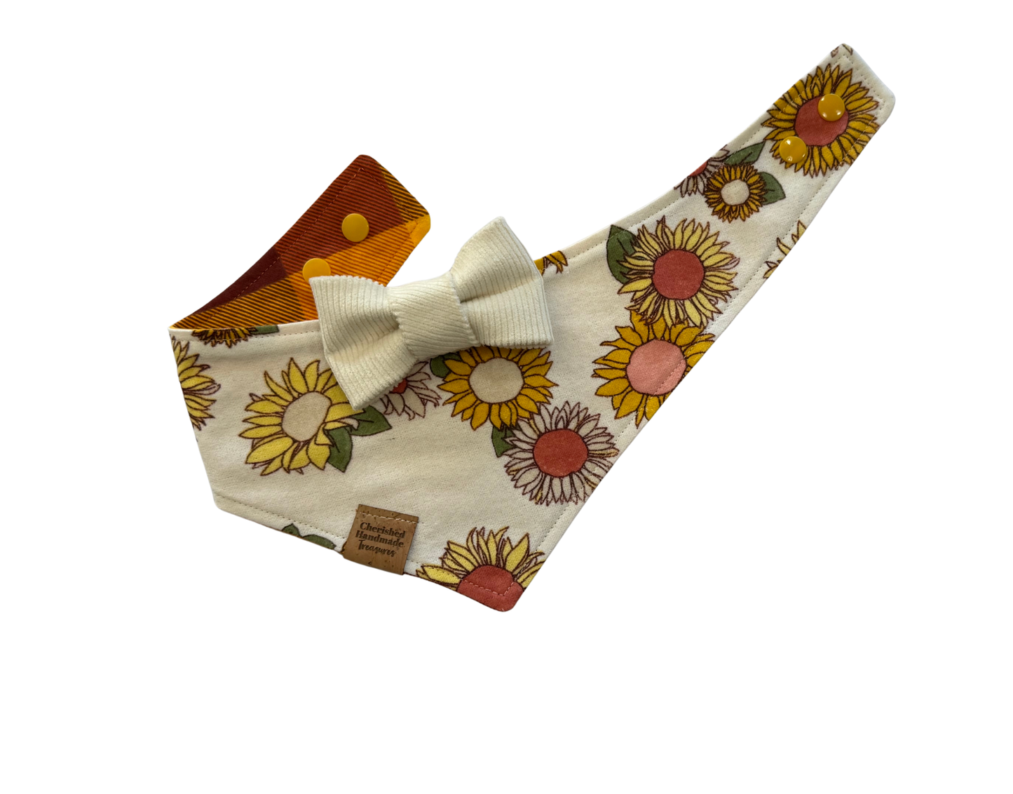 Autumn in Bloom Reversible Bandana