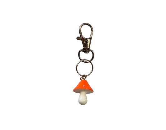 Woodland Mushroom Collar Charm